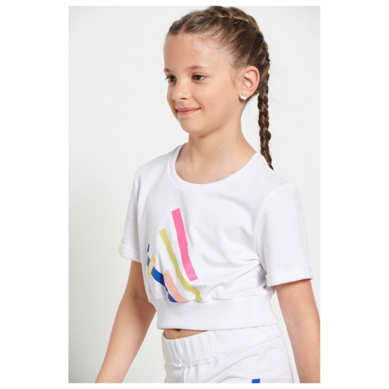 Bodytalk Παιδική κοντομάνικη μπλούζα Crop Top